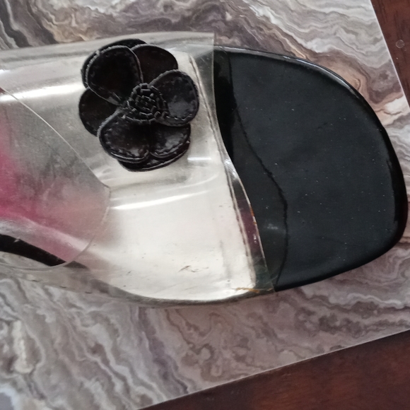 Sexy clear 4" heels - Picture 9 of 12